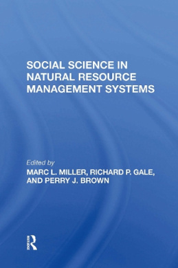Social Science In Natural Resource Management Systems cover