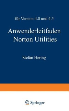 Anwenderleitfaden Norton Utilities: Fur Version 4.0 Und 4.5 cover